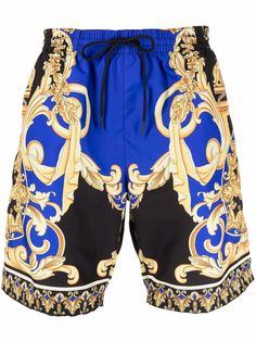 Versace плавки-шорты с принтом Le Pop Classique