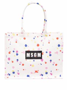 MSGM сумка-тоут с логотипом