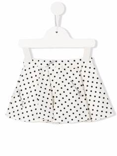 Elisabetta Franchi La Mia Bambina юбка мини в горох