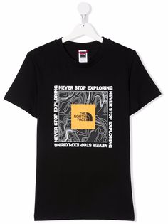 The North Face Kids футболка Never Stop Exploring с логотипом