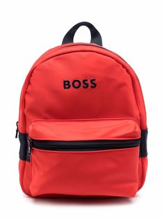 BOSS Kidswear рюкзак с нашивкой-логотипом