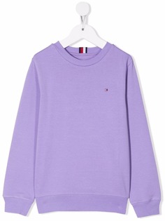 Tommy Hilfiger Junior толстовка с вышитым логотипом