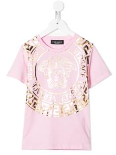 Versace Kids футболка с логотипом