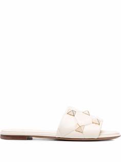Valentino Garavani шлепанцы Roman Stud