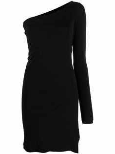 Off-White многослойное платье мини