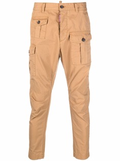 Dsquared2 прямые брюки карго