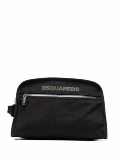 Dsquared2 несессер на молнии с логотипом