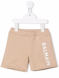 Balmain Kids спортивные шорты с логотипом