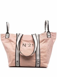 Nº21 сумка-тоут с жаккардовым логотипом