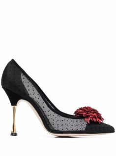Manolo Blahnik туфли-лодочки в горох