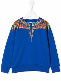 Marcelo Burlon County Of Milan Kids толстовка с принтом Wings