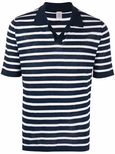 Eleventy рубашка поло в полоску