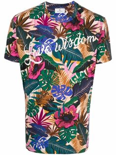 ETRO футболка с принтом