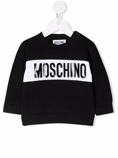 Moschino Kids толстовка с логотипом