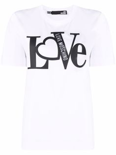 Love Moschino футболка Love с логотипом