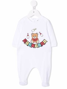 Moschino Kids пижама Teddy Bear