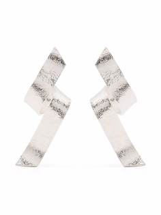 Wouters & Hendrix витые серьги Swirl