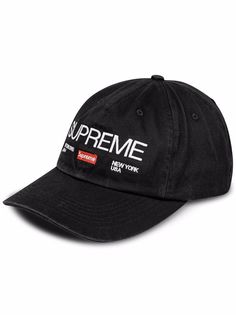 Supreme шестипанельная кепка Est. 1994