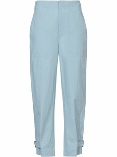 Proenza Schouler White Label Cotton Linen Tapered Pants