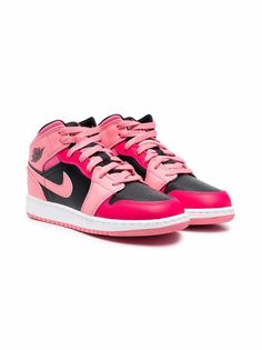 Nike Kids высокие кроссовки Air Jordan 1