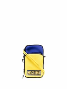 Moschino сумка на плечо в стиле колор-блок