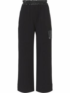 Proenza Schouler White Label Crepe Wide Leg Pants