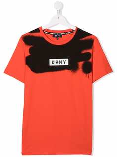 Dkny Kids футболка с логотипом