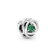 Шарм Green Eternity Circle Pandora