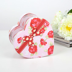 Коробка подарочная сердце yes ,i do! со светодиодом, 15х12х15 см NO Brand