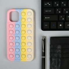 Чехол pop it, для iphone 11, силиконовый, разноцветный NO Brand