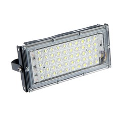 Прожектор светодиодный модульный m-01b 50вт, ip65, 4500лм, 6500к,220в черный NO Brand