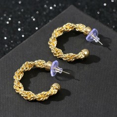 Серьги-кольца NO Brand