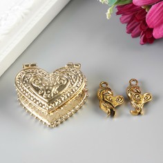 Любовный сундук с парой рыбок, 3,4 х 2,6 см NO Brand