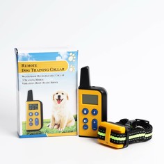 Электронный ошейник 663 для собак, дрессировочный, водонепроницаемый, до 550 м NO Brand