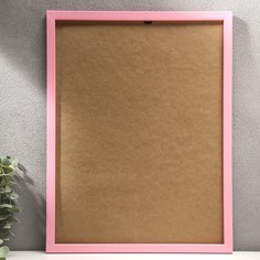 Фоторамка пластик 30х40 розовый NO Brand