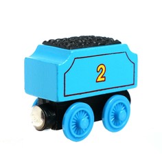 Детский вагончик для железной дороги, 3.4 × 6.2 × 4.4 см NO Brand
