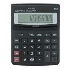 Калькулятор настольный, 12-разрядный, sdc-812v NO Brand