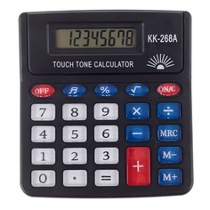 Калькулятор настольный, 8-разрядный, ps-268a, с мелодией NO Brand