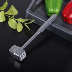 Молоток для мяса, из алюминия, 23,5 см NO Brand