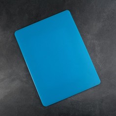 Доска разделочная, 40×30 см, толщина 1,2 см, цвет синий NO Brand
