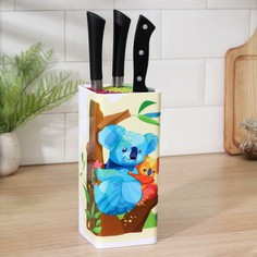 Подставка для ножей с наполнителем NO Brand