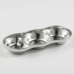 Подставка для кухонных принадлежностей, 19,5×8,5×2,6, цвет серебро NO Brand
