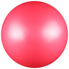 Мяч для художественной гимнастики, силикон, металлик, 15 см, 300 г, ab2803, цвет розовый NO Brand