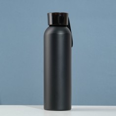 Бутылка для воды 500 мл, алюминий, 8.3х24 см NO Brand