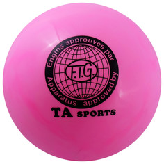 Мяч для гимнастики 16,5 см, 280 г, цвет розовый NO Brand