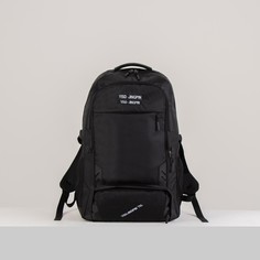 Рюкзак туристический, 40 л, отдел на молнии, 2 наружных кармана, цвет чёрный NO Brand