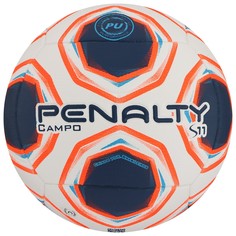 Мяч футбольный penalty bola campo s11 r2 xxi, размер 5, pu, термосшивка, цвет белый/чёрный/красный NO Brand