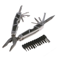 Мультитул stinger, 10 инструментов, 12 насадок, нейлоновый чехол, коробка картон NO Brand