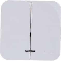 Двухклавишный выключатель Systeme Electric