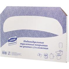 Одноразовые покрытия на унитаз Luscan